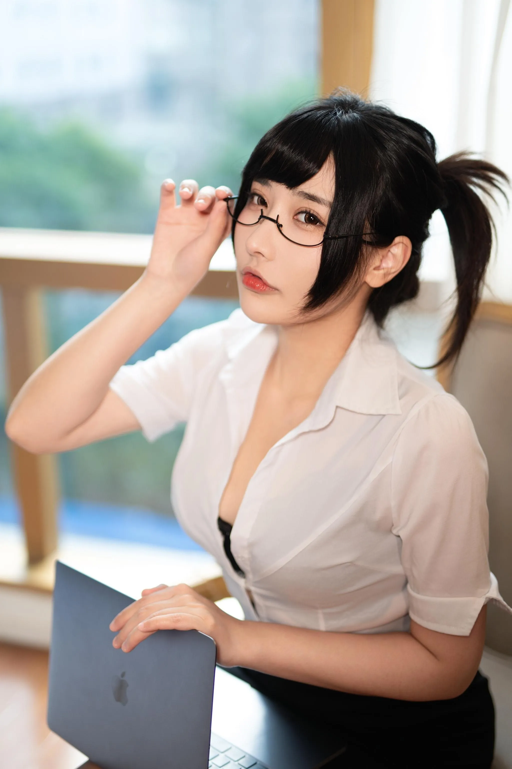 糖果果Candy – NO.07 室内ol [102P]插图8